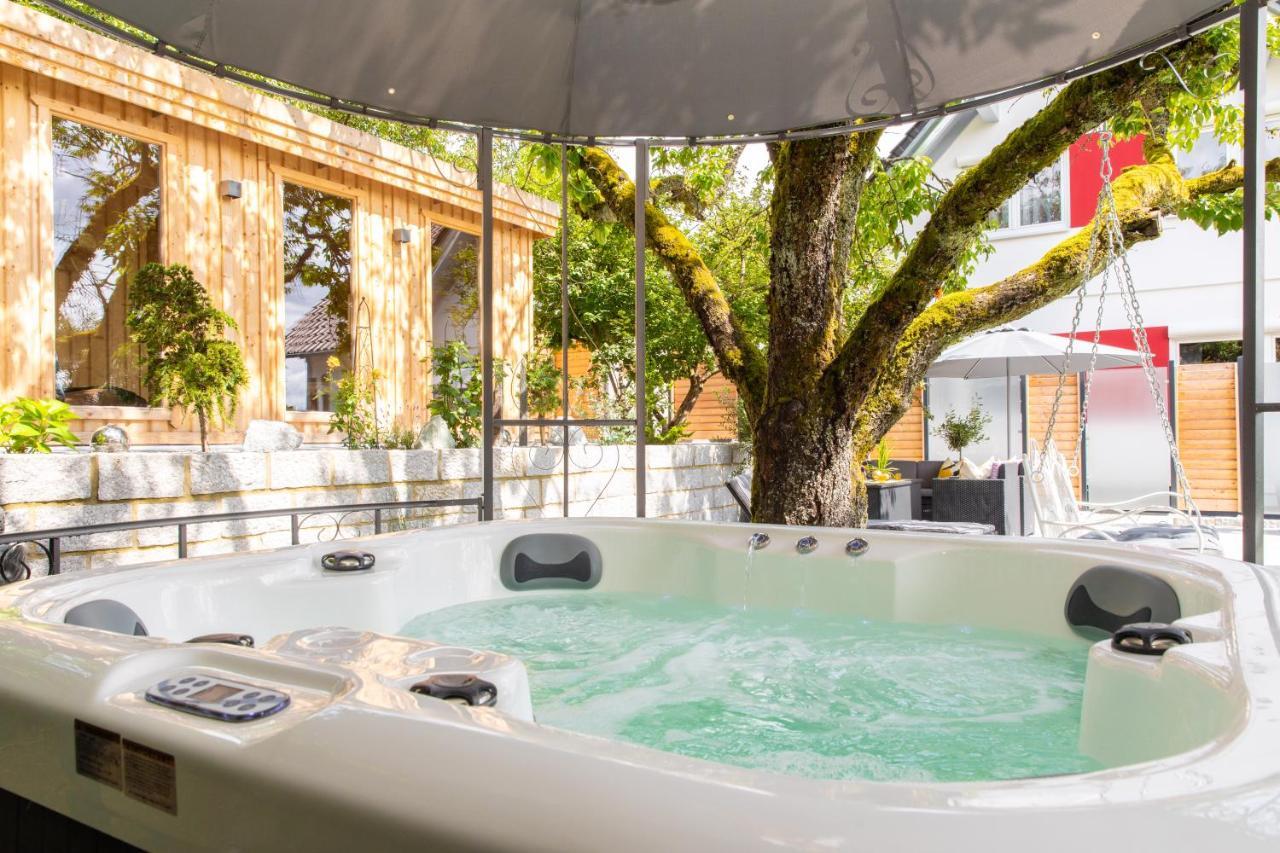 Chalet Vitaspa - Whirlpool & Sauna Privatspa Пеґніц Екстер'єр фото